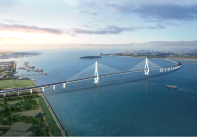 인천 제3연륙교 건설 순조롭게 진행…2025년 개통