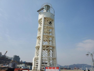 부산해양수산청, 14개 무인등대  잘 보이게 도장공사