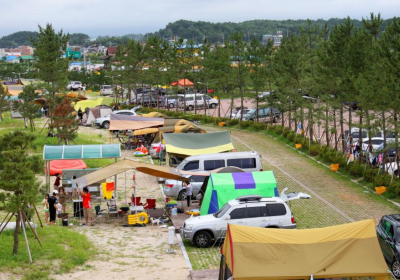 동해안 북부 문암진에 오토캠핑장 조성
