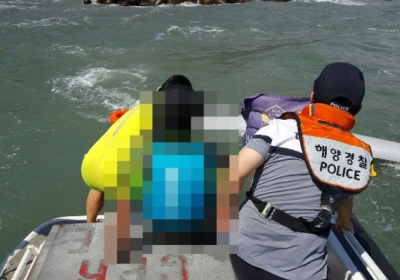 송정 구덕포 해상 카약 전복, 긴급구조